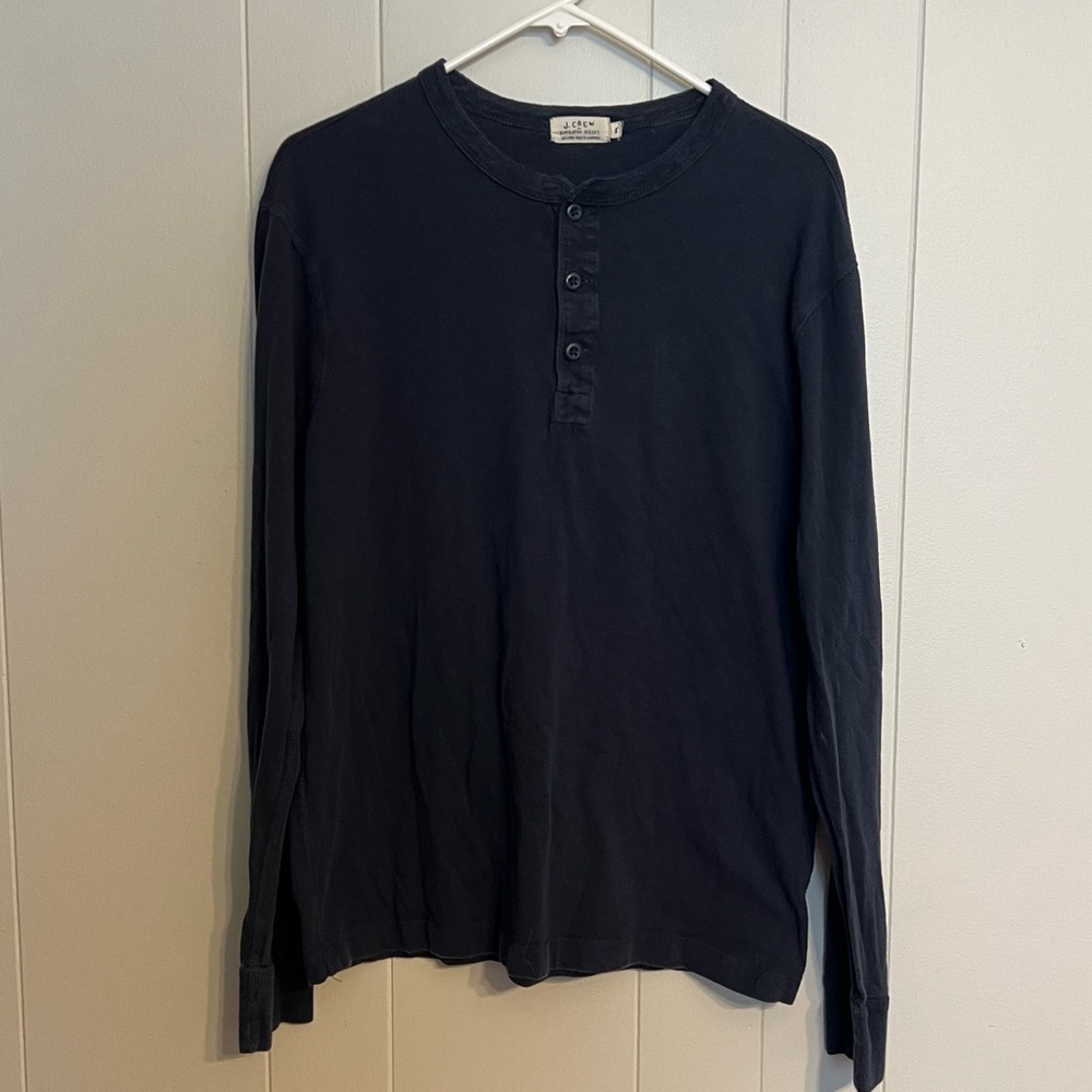 J.Crew ringspun jersey 100% cotton long sleeve‎ size M